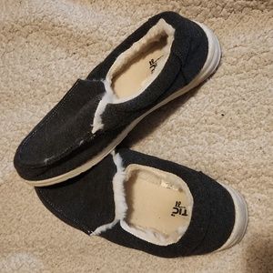 Kinetic Energy Furry Gray Shoes